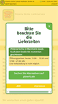 Mobile Screenshot of pizzeria-sicilia.de